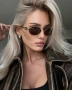 очила с черен обикновен калъф и ув защита miu miu fendi , снимка 2