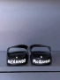 Alexander McQueen Мъжки Черни Чехли Александър Макуин Код SK1402, снимка 2