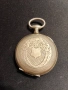 Швейцарски джобен часовник с посребрени капаци 1905г. - 10 РУБИНА , снимка 14