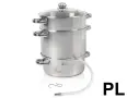 Соковарка SAPIR SP-1260-A26 8L – Неръждаема стомана | За домашни сокове и готвене на пара Код P2869, снимка 4