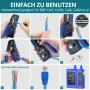 Комплект инструменти за кримпване на RJ45 Cat7/6/5 с 50 позлатени конектора и тестер – Комплект НОВО, снимка 3