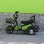 Двуместна електрическа триколка  Pudding 1800W-48V-20Ah GREEN, снимка 10