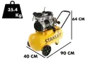 Тих безмаслен компресор Stanley 50 л, 2 к.с., снимка 2
