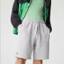 НОВИ оригинални памучни светло сиви къси гащета бермуди LACOSTE / Лакосте  размер 5 / L от САЩ, снимка 1
