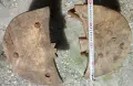 Трикраки стари столчета и маси, стол, маса паралия, синия, снимка 4