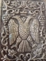 Винтидж посребрен обков за бележник, снимка 5