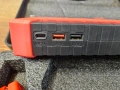 Многофункционално стартерно устройство за кола (Jump Starter) – Външна батерия с LCD дисплей, Пълен , снимка 12