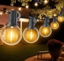 G40 LED String Lights – декоративни градински лампи 20метра 1W, снимка 4