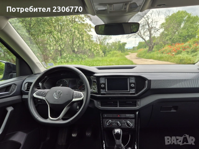 Фолксваген T-Cross 1.0 TSI (110 к.с.) 6MT ! Практически НОВ - на 6 300 км!, снимка 4 - Автомобили и джипове - 54632388