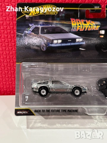 🔥 Hot Wheels Premium Back To The Future Time Machine | Запечатан Колекционерски Комплект, снимка 2 - Колекции - 54729065