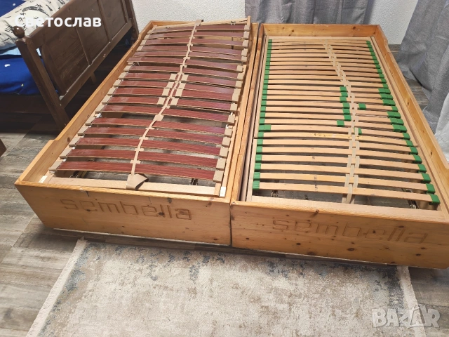 Продавам дървени легла " Sembela" 