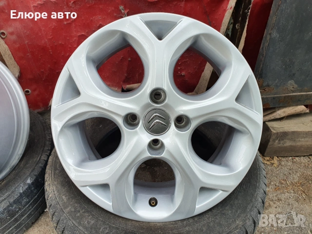 Джанти Ситроен 4x108x6J16ет22, снимка 4 - Гуми и джанти - 54546516