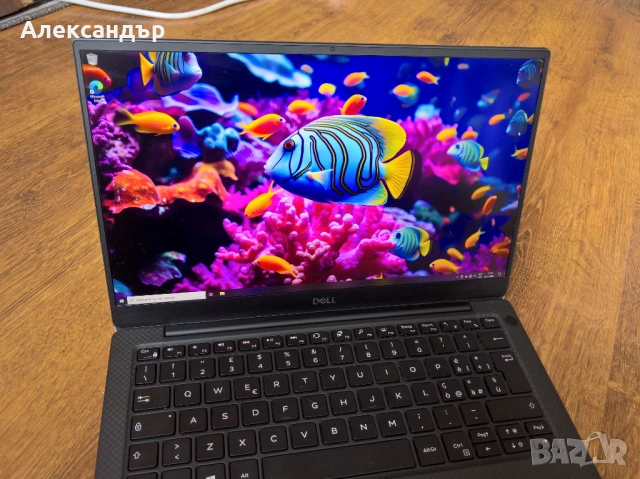 13.3" DELL XPS 7390, i5-10210U, 8GB, 128GB NVMe, лицензиран Windows