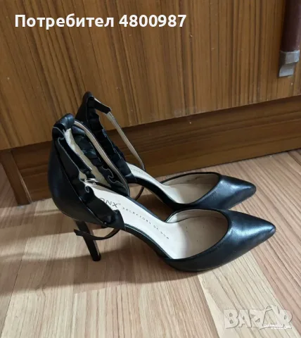 Обувки на ток Bronx като ново, естествена кожа, номер 36 
