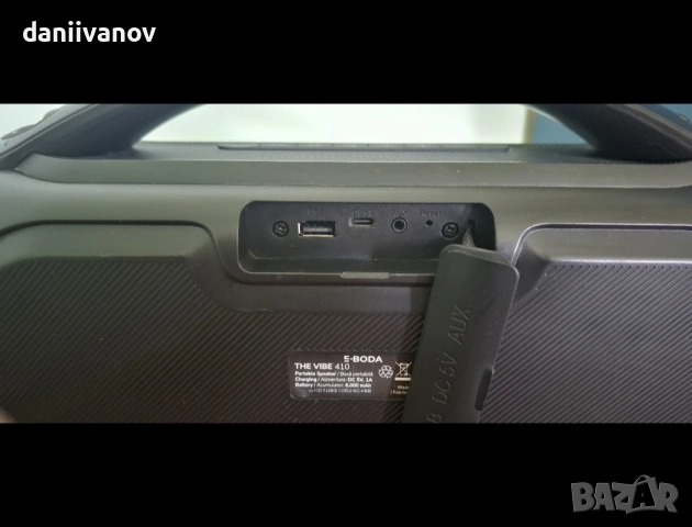 Bluetooth тонколона E-Boda The Vibe 410, снимка 3 - Тонколони - 54944595