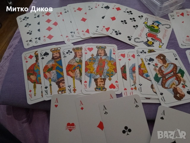 Карти за игра 32 винтидж немски нов в кутия Скат Skat, снимка 8 - Карти за игра - 54808992