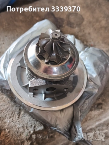 Продавам средна част (картридж) за:Turbo Model: GT1549 , 1000-010-008  GARRETT number : 703245-0002, снимка 4 - Части - 54631305
