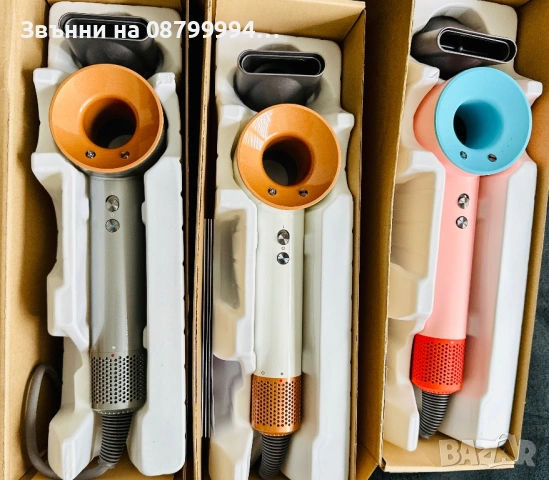 Сешоар Super Hair Dryer DS 5 в 1 Йонизация Три степени1600W, снимка 5 - Сешоари - 48664540
