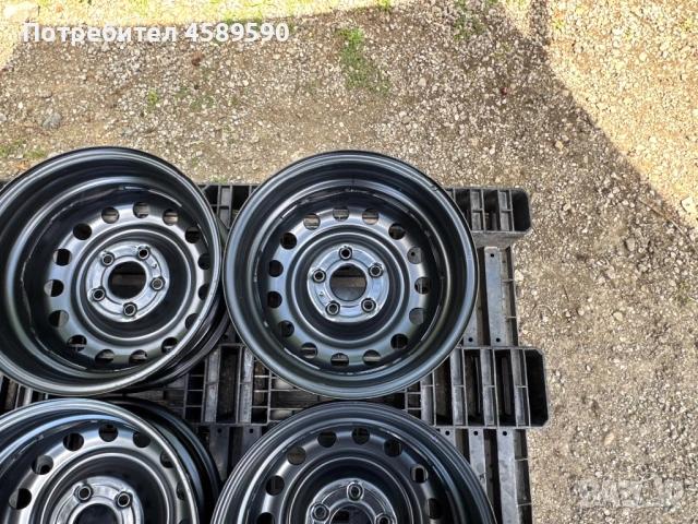 4бр.Оригинални железни джанти 15цола 5x114.3 за Hyundai,Kia,Mitsubishi,Mazda, снимка 15 - Гуми и джанти - 54942269