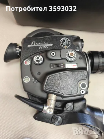 Beaulieu R16 Spécial Zoom – 16mm филмова камера в отлично състояние, с кейс , снимка 4 - Камери - 55661455