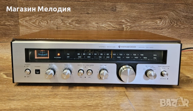 Ресивър Kenwood KR-1400 (1974г.) – Уникален звук, ТОП състояние!📻✨Японска винтидж класика!