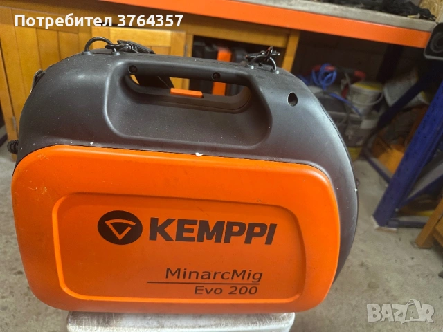 KEMPPI MinarcMig Evo 200 – ПРОФЕСИОНАЛЕН MIG/MAG + TIG + MMA КОМПЛЕКТ – ПРАКТИЧЕСКИ НЕИЗПОЛЗВАН, снимка 2 - Други инструменти - 54613900