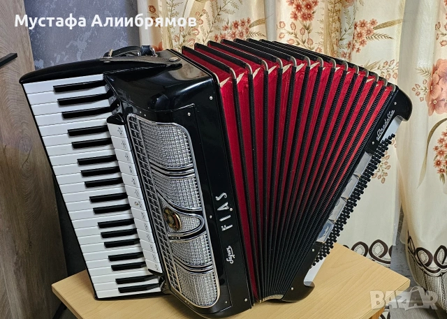 Италиански Акустичен Super Fias Stradela 120 баса, снимка 6 - Акордеони - 54674170