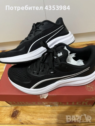 Продавам Puma Skyrocket Lite 2,носени 1 път,Размера е 40.5 няма такъв номер тук ,за да го опиша., снимка 6 - Маратонки - 55696394