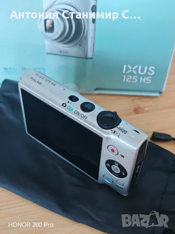Canon ixus 125hs, снимка 4 - Фотоапарати - 55677508