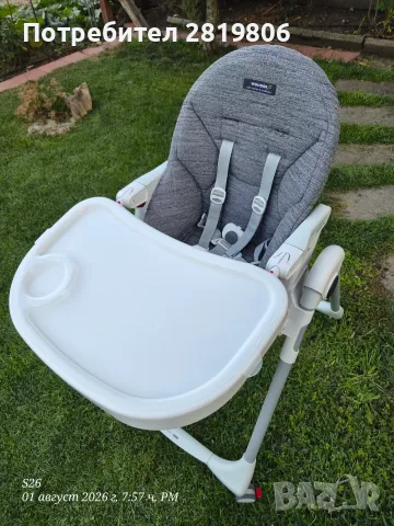 Бебешко столче за хранене - Peg Perego - Prima Pappa Follow Me, снимка 12 - Столчета за хранене - 55538520