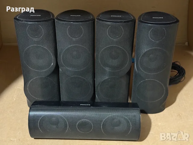 Система за домашно кино 5.1  PHILIPS HTS-5560, снимка 13 - Плейъри, домашно кино, прожектори - 55338397