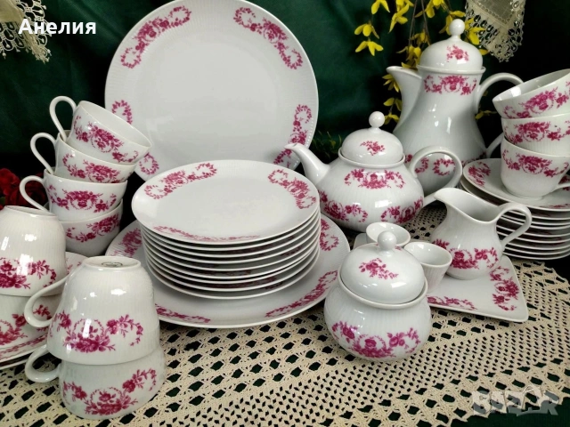 Seltmann Weiden Bavaria нежност в розово , снимка 2 - Чаши - 55042706