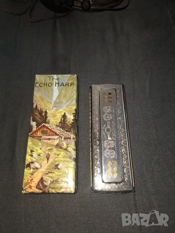 двустранна хармоника Hohner The Echo Harb GC, снимка 5 - Други - 54584621