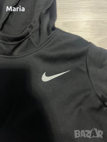 Nike Dri-FIT детски суитшърт с качулка размер L 146-156 см, снимка 2 - Спортни екипи - 55194564
