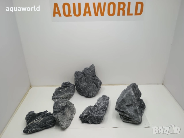 Камък Black Seriyu за аквариум или терариум, снимка 5 - Оборудване за аквариуми - 54366655