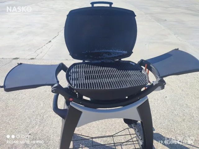 ГАЗОВО БАРБЕКЮ WEBER Q 2000, снимка 4 - Барбекюта - 55343654