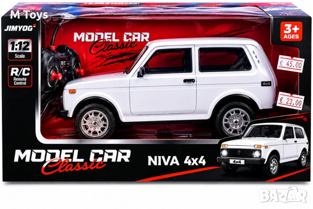 NIVA 4x4 R/C – Радиоуправляема класическа джипка , снимка 2 - Коли, камиони, мотори, писти - 54647185