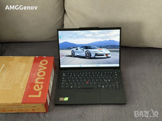 НОВ 14.5’ FHD+IPS  Ryzen AI 7 Pro 350 32GB DDR5 Lenovo Thinkpad P14s Gen6 Radeon 860M 1TB SSD, снимка 2 - Лаптопи за работа - 55339387