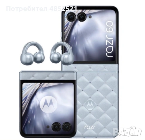 Motorola XT2553-1 Razr 60 5G Dual Sim 8GB RAM 256GB + Buds Loop Bundle Swarovski Edtition