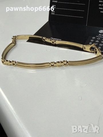 Златна гривна 14К, снимка 3 - Гривни - 53973406