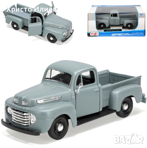 Метален Камион Мащаб 1:25 Форд F-1 пикап 1948 Maisto 