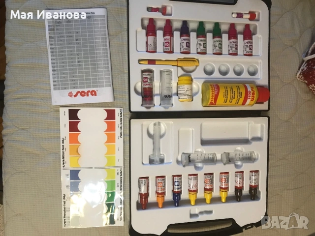 Sera test box тестове на сера, снимка 2 - Оборудване за аквариуми - 54754376