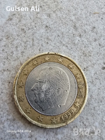 Монета 1 € Белгия 1999, снимка 2 - Нумизматика и бонистика - 55160017