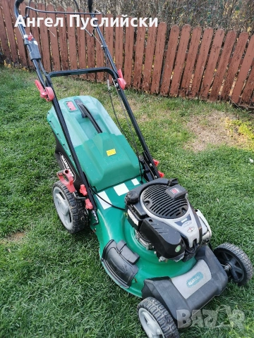 Бензинова косачка Briggs&Stratton 53 см Ел. стартер, снимка 5 - Градинска техника - 54069802