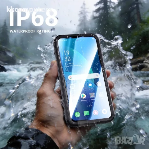 REDPEPPER за Samsung Galaxy A57 5G IP68 Водоустойчив Удароустойчив PC TPU Калъф с PET Скрийн Протект, снимка 7 - Калъфи, кейсове - 55611383