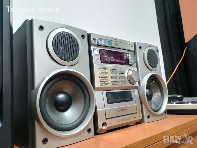 Аудио система AIWA + активен буфер SONY. Супер звук. Изпращам видео. , снимка 3 - Аудиосистеми - 54560567
