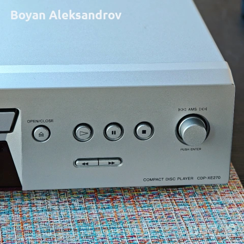 Sony CDP-XE270 (CD player), снимка 4 - Декове - 55157695