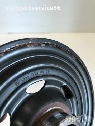 Шайба колянов вал 2.2 CDI за Mercedes W639 Vito (2003-2009) A6110300503, снимка 3 - Части - 54149380