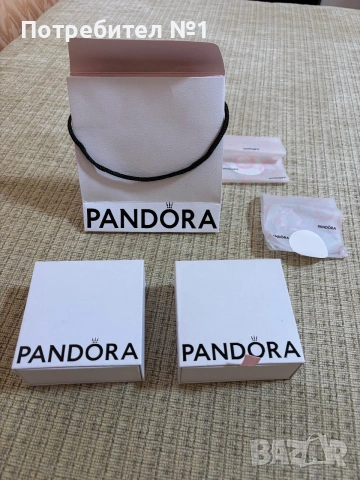 Оригинални кутии  и плик Pandora