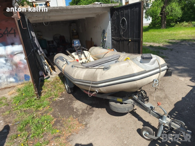 3в1 лодка двигател и колесник , снимка 7 - Воден транспорт - 54891494